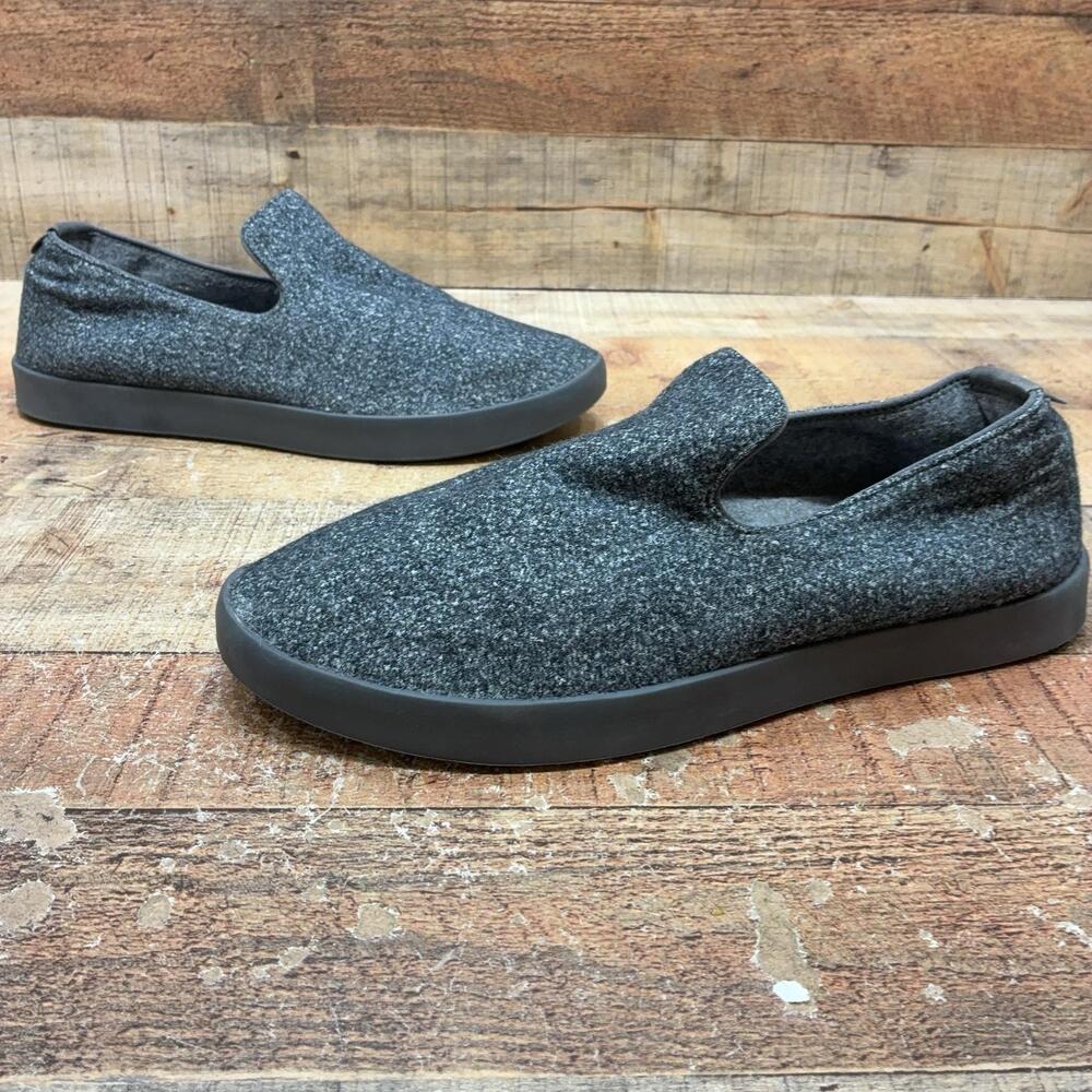 Allbirds Wool Lounger Shoes Mens Size 12 46 Gray Wool Slip On Casual Comfort